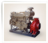 END SUCTION TOP DISCHARGE CENTRIFUGAL PUMP