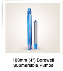 100mm 4 inch Borewell Submersible Pumps