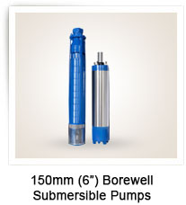 150mm 6 inch Borewell Submersible Pumps